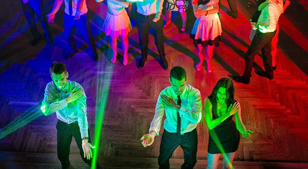 oświetlenie na balu