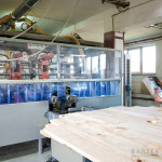 Zdjęcia maszyn produkujących bębny drewniane