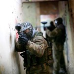 Paintball warszawa. Gra zorganizowana podczas imprezy integracyjnej dla pracowników firmy.