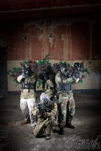 Gra w paintball.Kraków impreza integracyjna