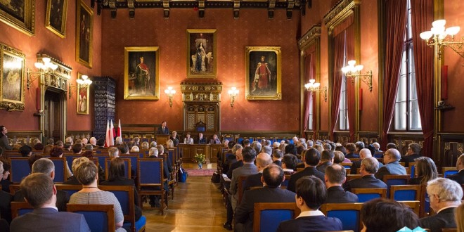 Fotografia Reklamowa Konferencja. Zdjęcie z konferencji na Uniwersytecie Jagielońskim w Krakowie