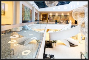 Hilton Łódź Fotografia Bartek Dziedzic. Lobby Hotelowe