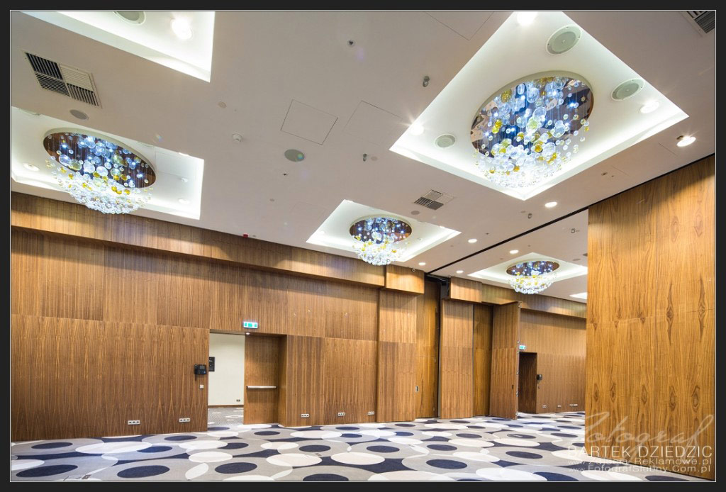 Sala Bankietowa i konferencyjna w hotelu Double Tree by Hilton Łódź