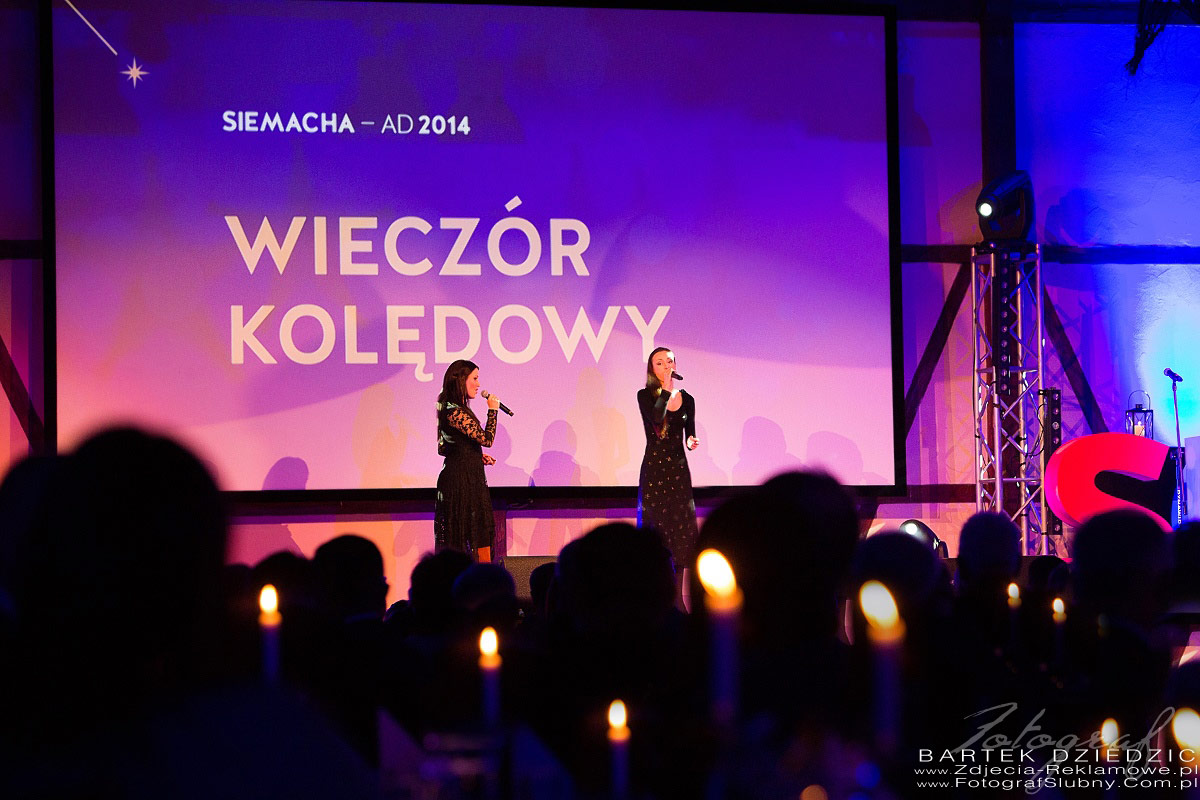 Wieczór kolędowy Siemacha.