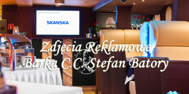 Zdjęcia reklamowe barka C. C. Stefan Batory