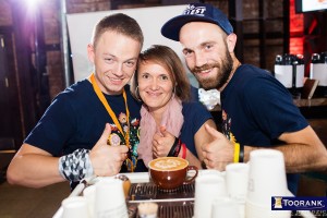 Coffe Niezwykła Kawa na targach i Mistrzostwach Polski Barmanów. Miodula 2015 Kraków.