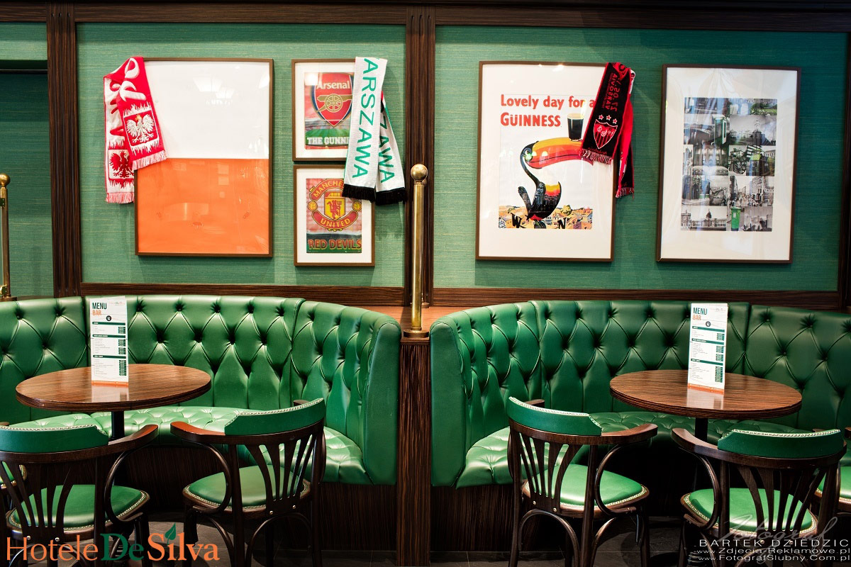 Fotografia pubów i Barów- Irish Pub w hotelu Victor by Desilva.