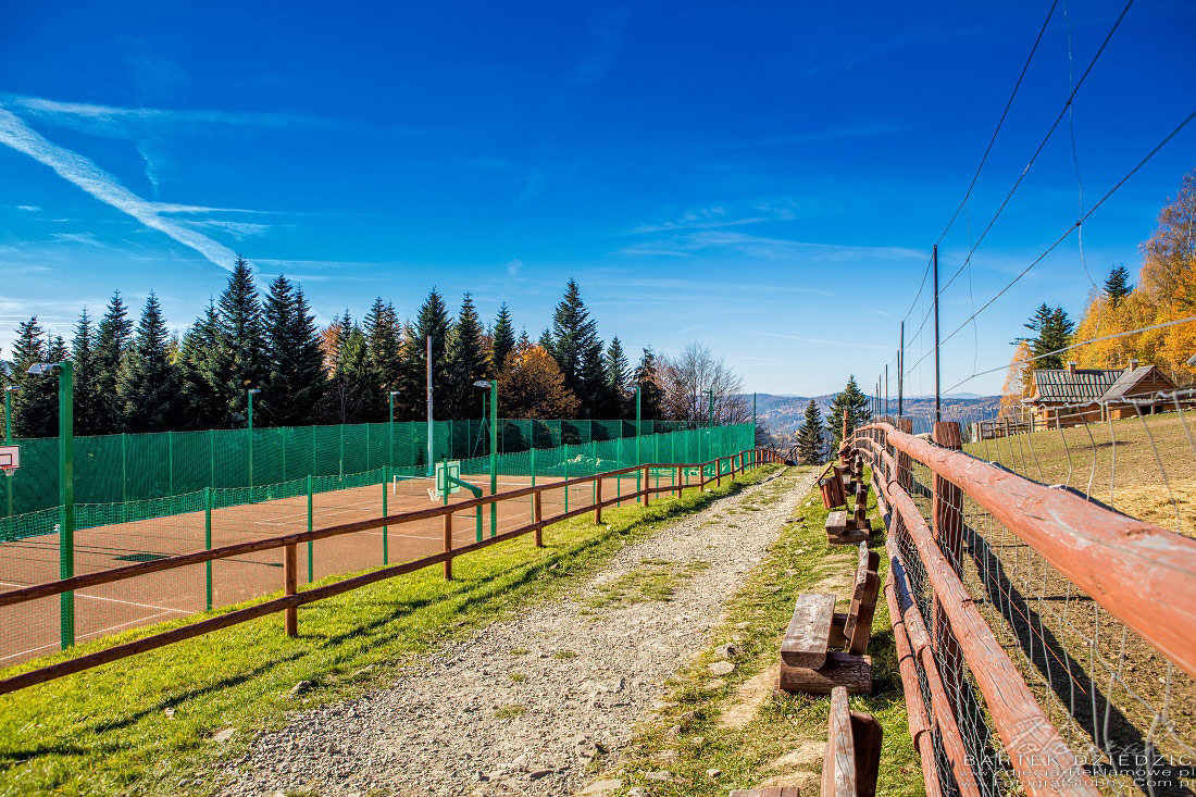 Fotografia reklamowa osrodków sportowych.