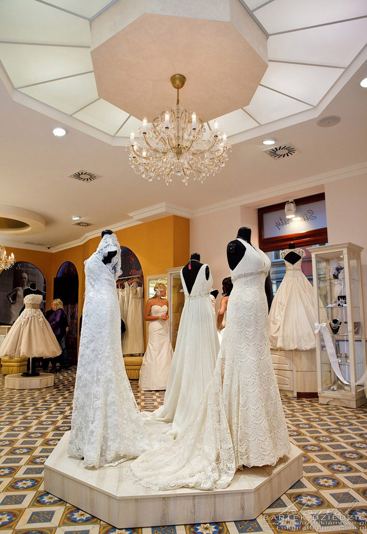 Salon sukien ślubnych w Kraków. Zdjęcia wnętrz salonu