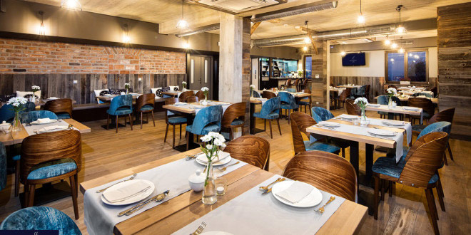 Fotografia wnęrz Restauracji w hotelach.