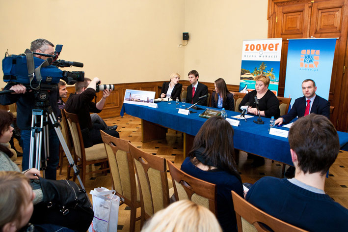 Konferencja prasowa Urząd Miasta Kraków ZOOVER