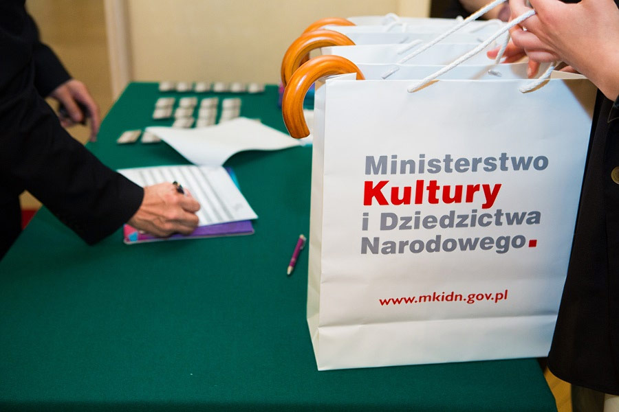 Zdjęcia podczzas konferencji Ministerstwa Kultury w Krakowie