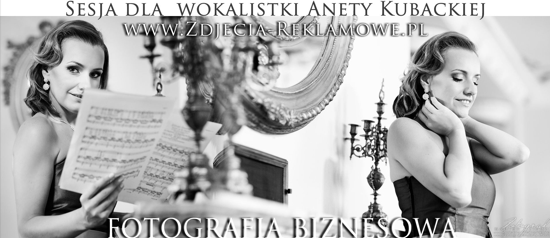 Fotografia biznesowa Kraków. Sesja zdjęciowa dla wokalistki Anety Kubackiej. Sesje zdjęciowe dla firm. Profesjonalny Fotograf